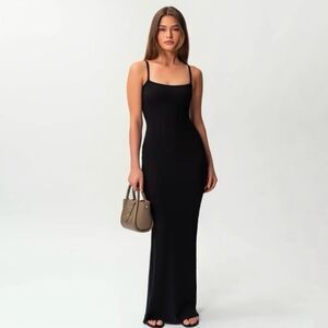 NWT Rumored vintage black maxi dress
